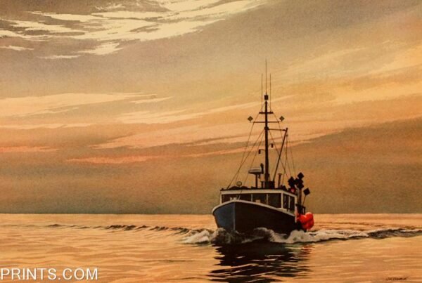 Photo of the painting Business in the Great Waters by O.K. Schenk