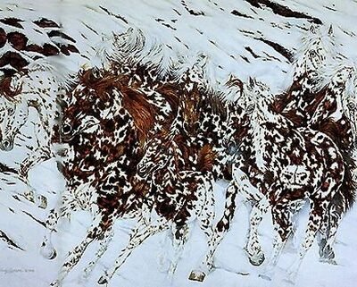 Photo of the painting Mixed Company by Judy Larson