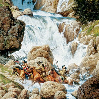 Photo of the painting Roar of the Falls by Frank McCarthy