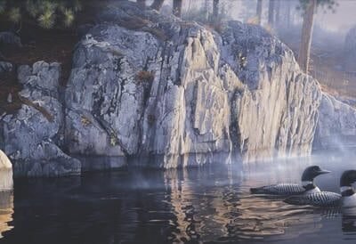 Photo of the painting Light of Dawn by Daniel Smith